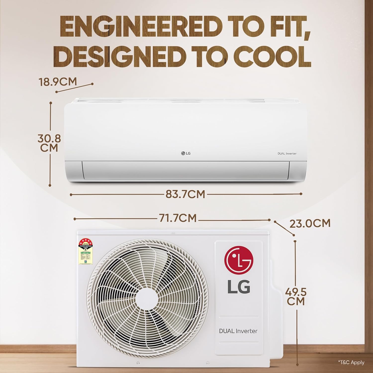 LG 1.5 Ton 3 Star AC - Image 4