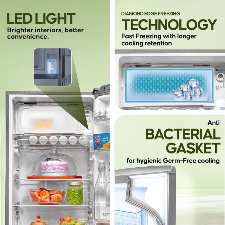 Haier 190 L, 4 Star, Refrigerator - Image 2