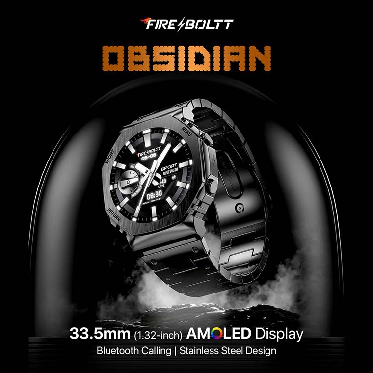 Fire-Boltt Obsidian Smartwatch - Image 3