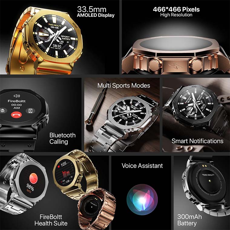 Fire-Boltt Obsidian Smartwatch - Image 4