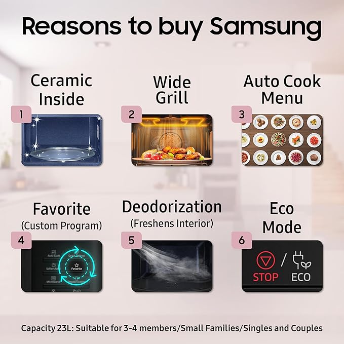 Samsung 23 L Solo Microwave Oven - Image 2