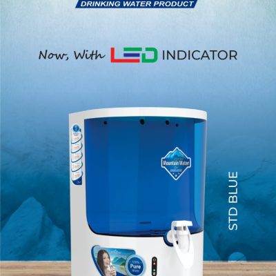 Clean Water Mountain Water RO Water Purifier with LED Indicator – Advanced Multi-Stage Purification System