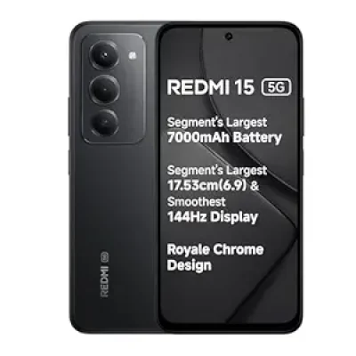 Redmi 15 5G Midnight Black