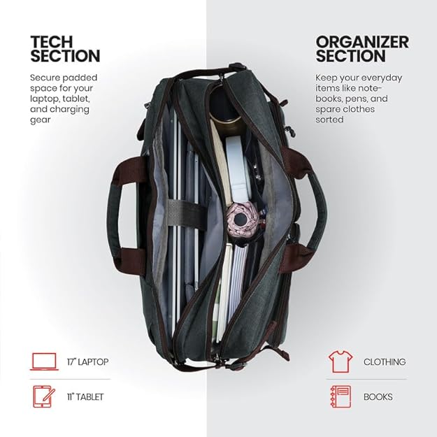 FATMUG Laptop Messenger Bag For Men - Image 2