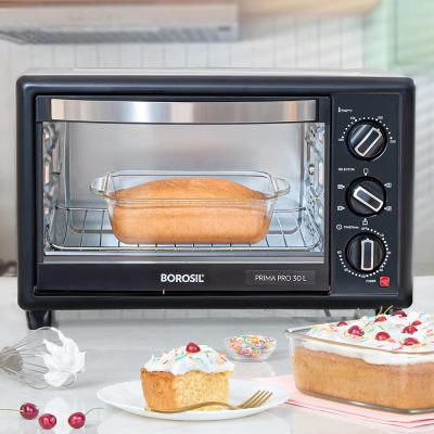 Borosil Prima Pro 30L 1500W Convection Oven Toaster Griller
