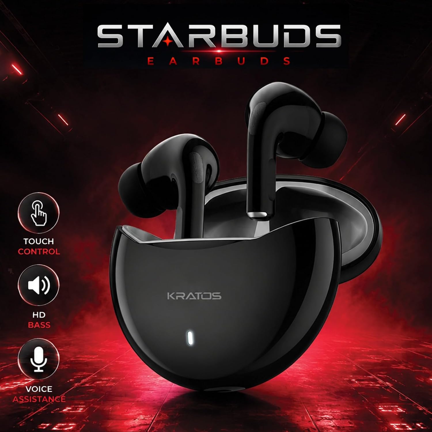 Kratos TW02 Wireless Earbuds - Image 4