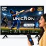 UNICRON 32 Inch Frameless Smart LED TV