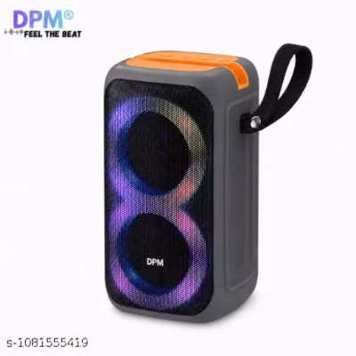 DPM Portable Bluetooth Music Speaker with 5W Output, TWS & FM Radio
