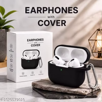Earphones with Protective Silicone Cover