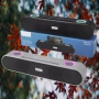 Dynamic Thunder Sound 2400mAh Battery 10W Bluetooth Speaker with CUSTOMIZABLE RGB Lights