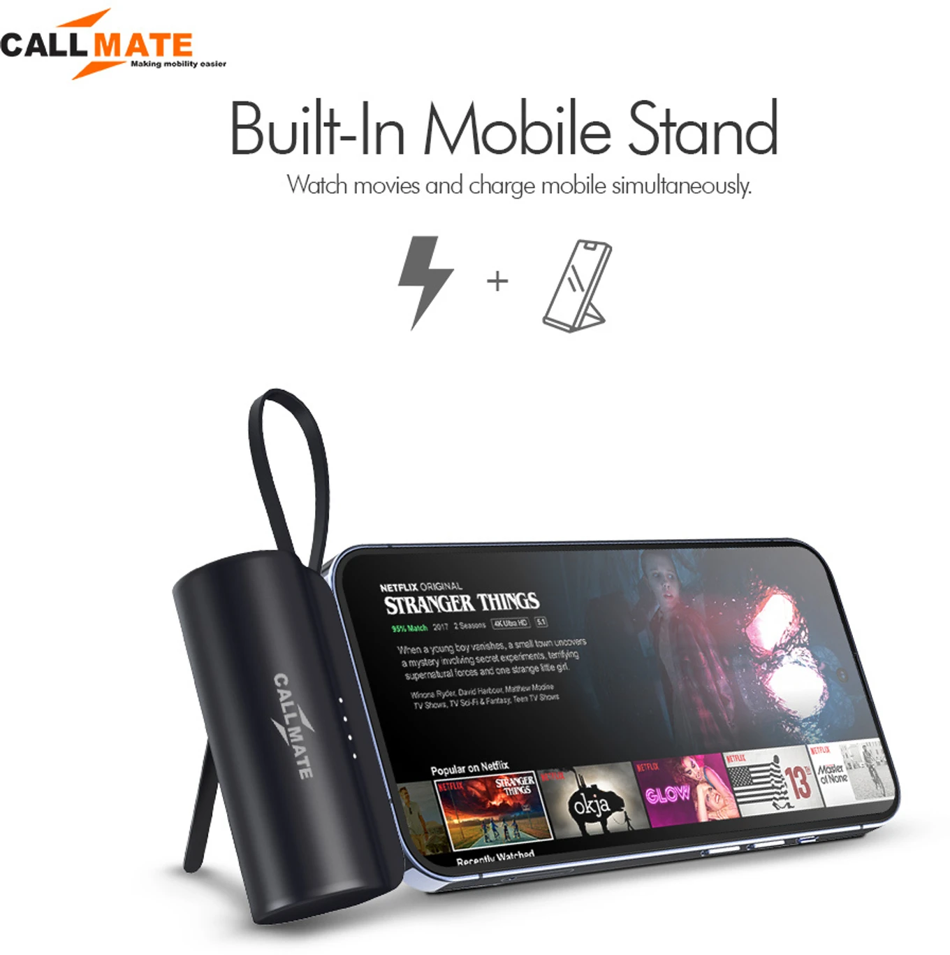 Callmate 5000 mAh 15 W Power Bank - Image 4