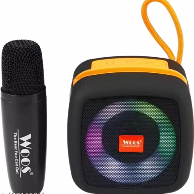 WS-M36 Portable Bluetooth Speaker Dynamic Thunder Sound With Rgb Light 15 W Bluetooth Home Audio Speaker