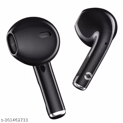 Hoppup AirDoze H25 Earbuds with upto 25 Hours Playtime, Bluetooth 5.3 & 40MS Low Latency Black