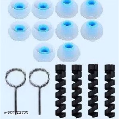 10 Pieces (5 Pairs) Replacement Earbud Ear Tips Earphone